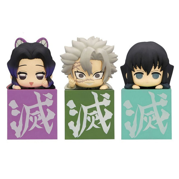 Demon Slayer: Kimetsu no Yaiba Hikkake Figure Hashira 2nd Set (Reissue)-Complete Set of 3 (Muichiro, Shinobu & Sanemi)-FuRyu-Ace Cards & Collectibles