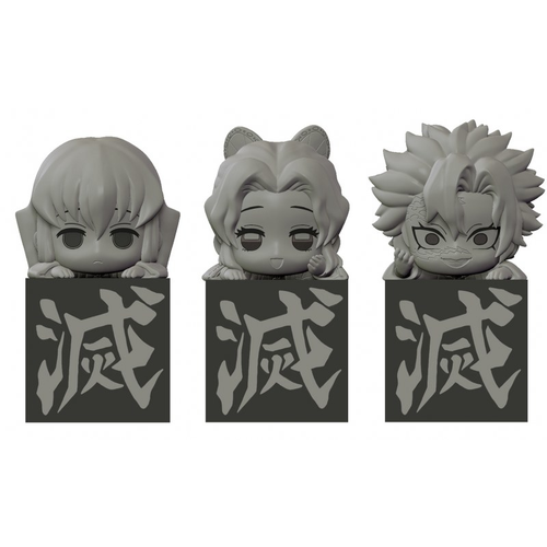 Demon Slayer: Kimetsu no Yaiba Hikkake Figure Hashira 2nd Set-Set of 3 types (Muichiro, Shinobu &amp; Sanemi)-FuRyu-Ace Cards &amp; Collectibles