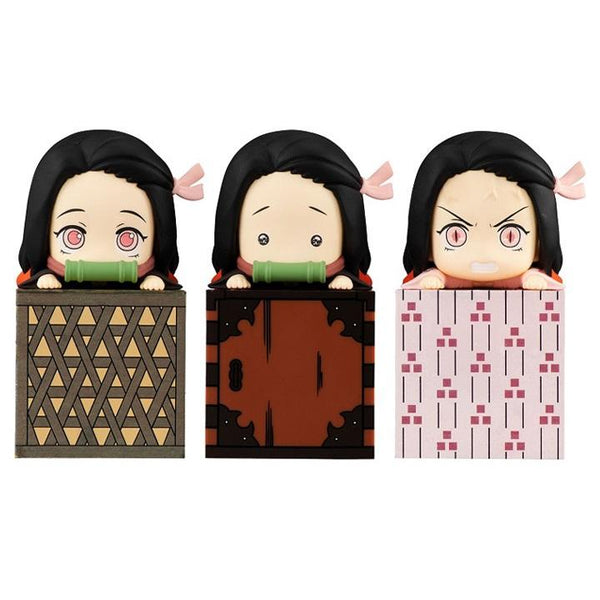 Demon Slayer: Kimetsu no Yaiba Hikkake Figure Nezuko Collection Set-Complete Set of 3-FuRyu-Ace Cards & Collectibles