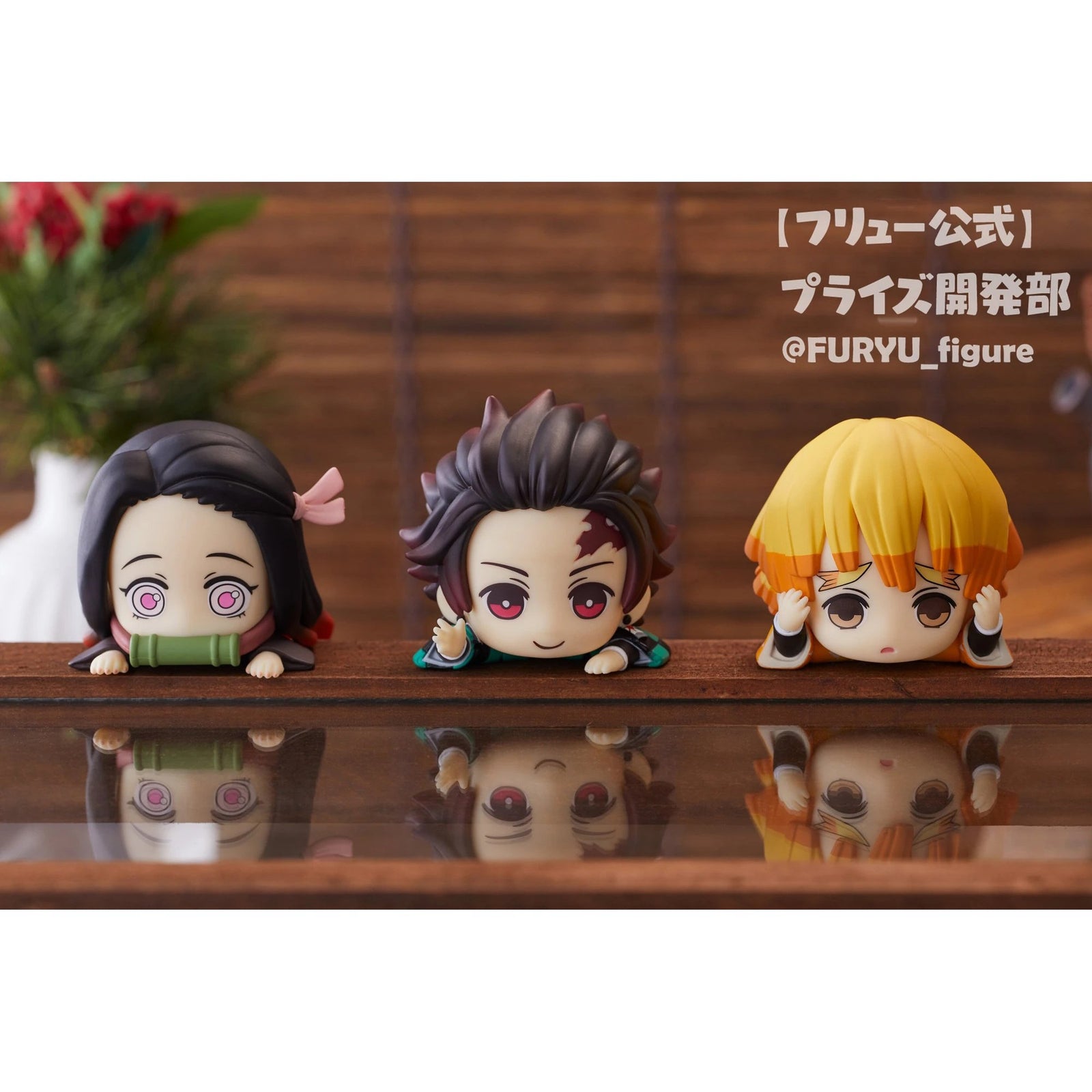 Demon Slayer: Kimetsu no Yaiba Hikkake Figure-Set of 3types (Zenitsu, Tanjiro & Nezuko)-FuRyu-Ace Cards & Collectibles