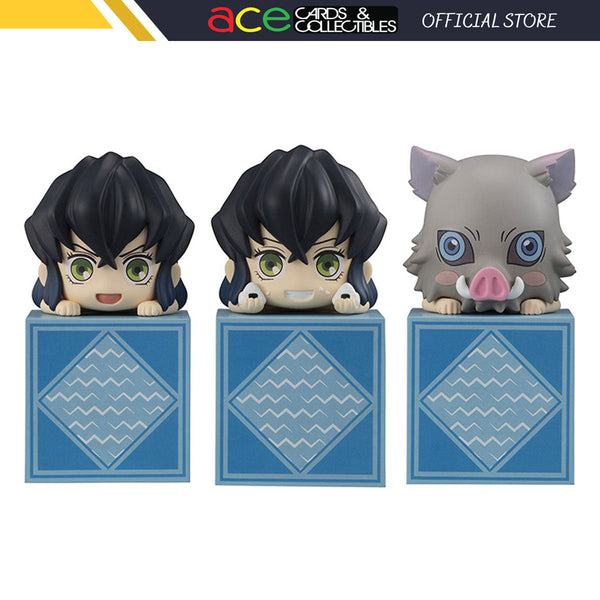 Demon Slayer: Kimetsu no Yaiba Hikkake Figure Vol. 1 "Hashibira Inosuke"-Complete Set of 3-FuRyu-Ace Cards & Collectibles