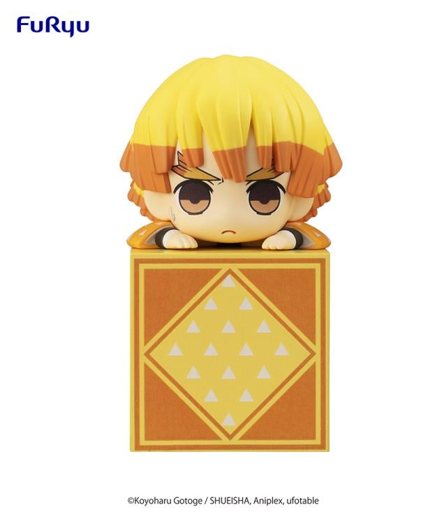 Demon Slayer: Kimetsu no Yaiba Hikkake Figure Vol. 1 "Zenitsu Agatsuma"-Complete Set of 3-FuRyu-Ace Cards & Collectibles