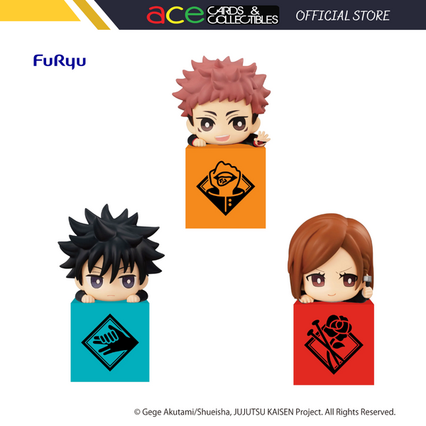 Jujutsu Kaisen Hikkake Figure "Yuji/Megumi/Nobara" (Re-run)-Complete Set of 3-FuRyu-Ace Cards & Collectibles