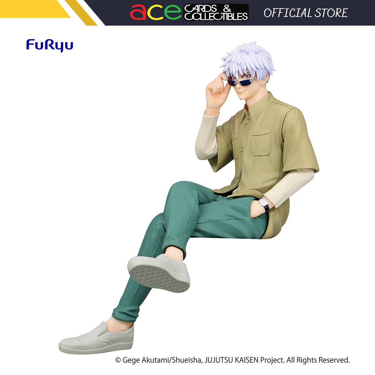 Jujutsu Kaisen "Satoru Gojo" (Ending Costume Ver.) Noodle Stopper Figure-FuRyu-Ace Cards & Collectibles