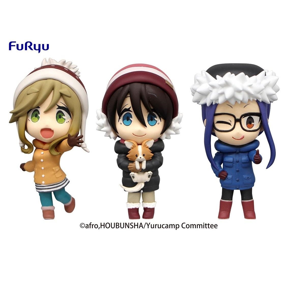 Laid-Back Camp Season 2 Chobirume Season 2 ②-Complete Set of 3-FuRyu-Ace Cards & Collectibles