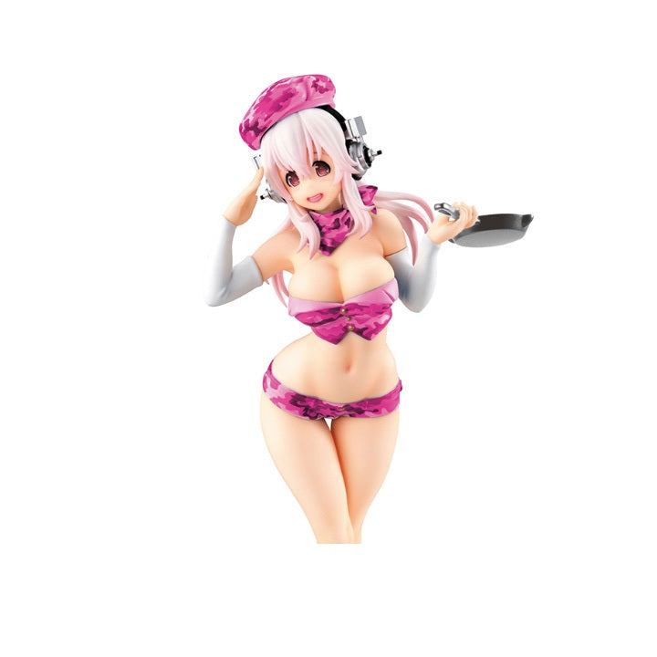 Nitroplus "Super Sonico" (Military Ver.) Concept Figure-FuRyu-Ace Cards & Collectibles