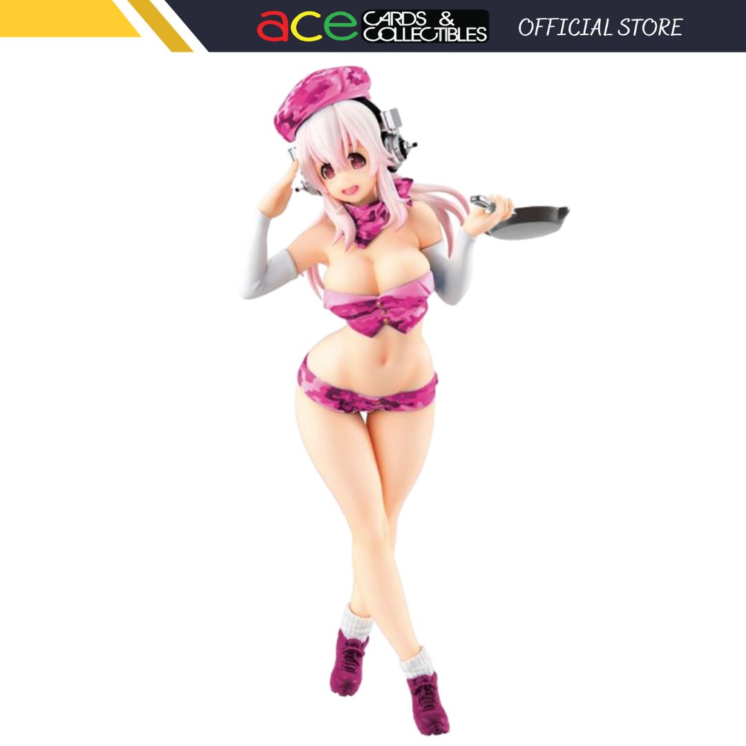 Nitroplus "Super Sonico" (Military Ver.) Concept Figure-FuRyu-Ace Cards & Collectibles