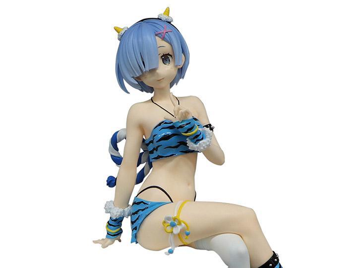 Re: Zero -Starting Life in Another World- &quot;Rem&quot; Zero Oni Costume - Noodle Stopper Figure-FuRyu-Ace Cards &amp; Collectibles