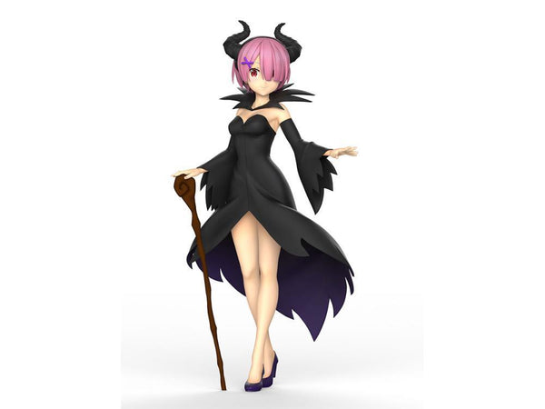Re:Zero Starting Life in Another World "Fairy Tale Ram" (Nemurihime) SSS Figure-FuRyu-Ace Cards & Collectibles