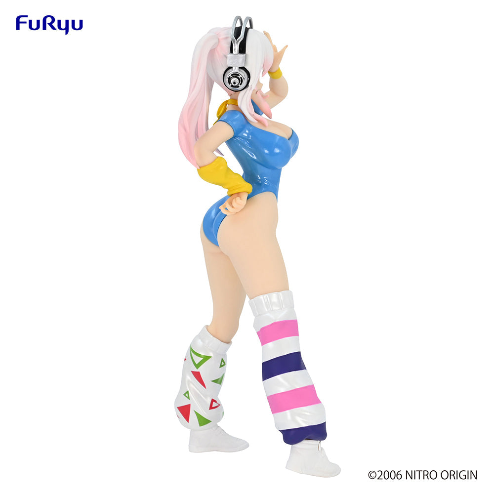 Super Sonico Concept Figure ~80&#39;s/Another Color/Blue~ (Re-run)-FuRyu-Ace Cards &amp; Collectibles