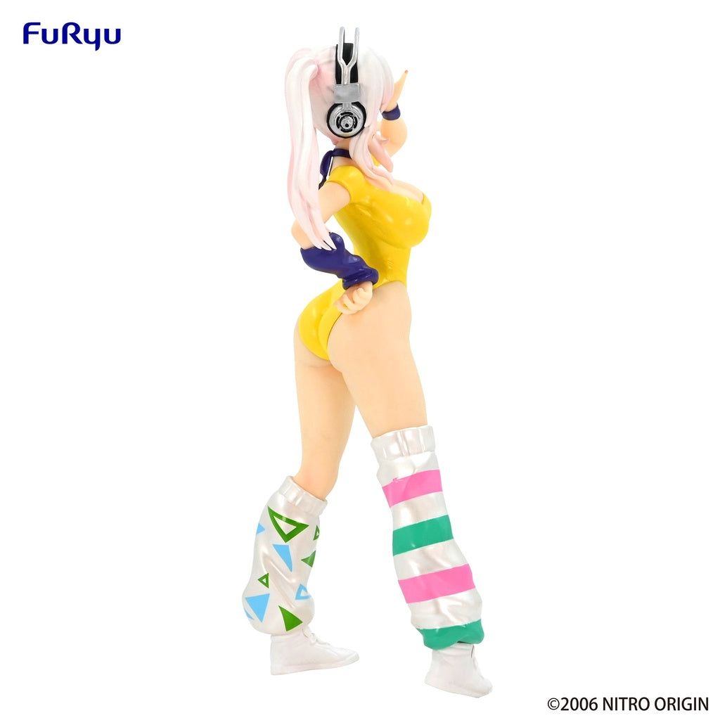 Super Sonico Concept Figure ~80&#39;s/Another Color/Yellow~ (Re-run)-FuRyu-Ace Cards &amp; Collectibles
