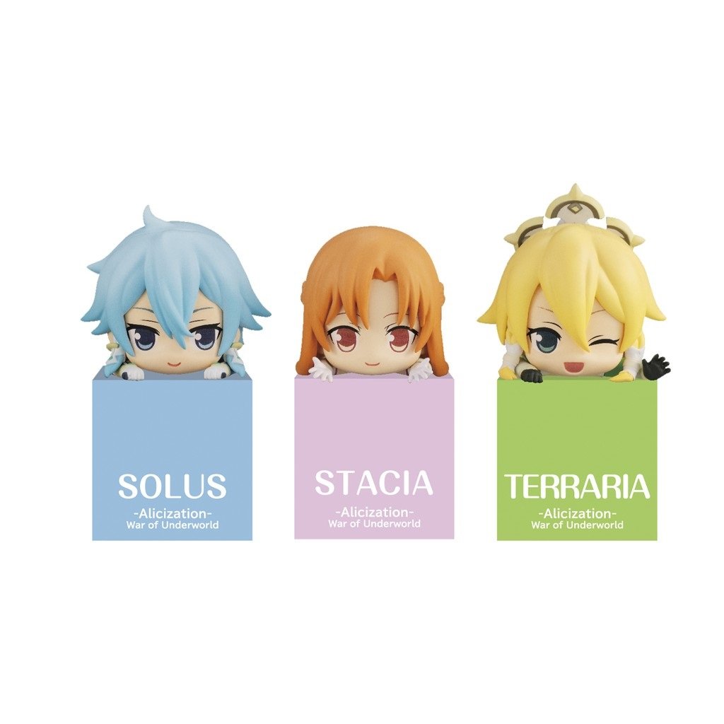 Sword Art Online Alicization Hikkake Figure Set-Set of 3 types (Asuna, Sinon, Leafa)-FuRyu-Ace Cards & Collectibles