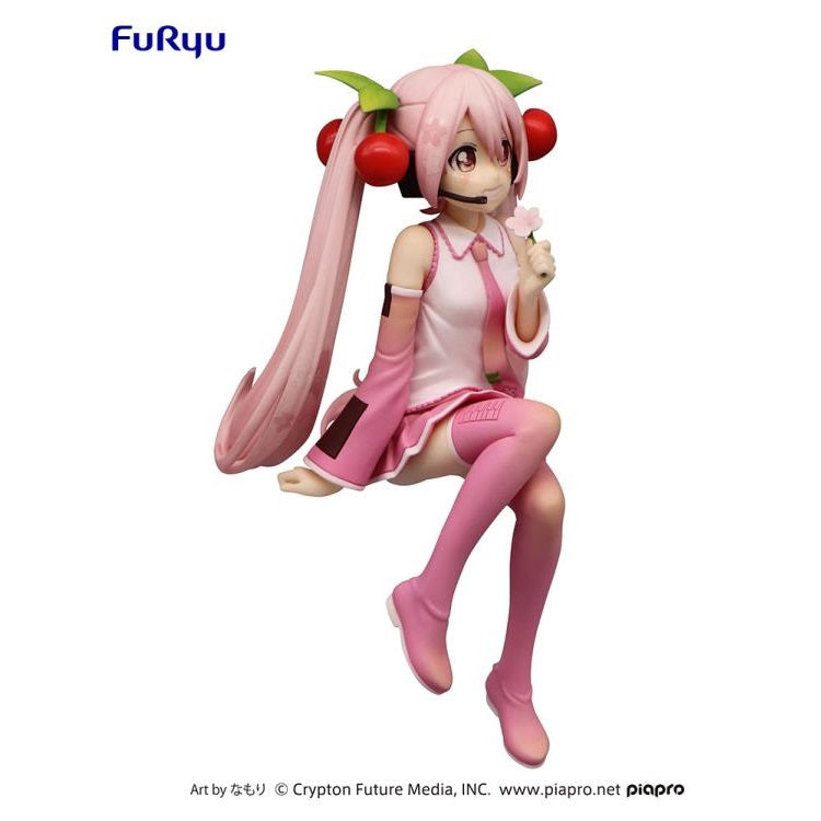 Vocaloid Sakura &quot;Miku&quot; 2022 Noodle Stopper Figure-FuRyu-Ace Cards &amp; Collectibles