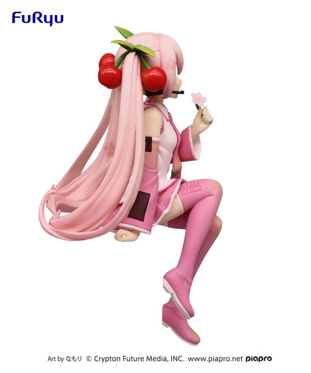 Vocaloid Sakura &quot;Miku&quot; 2022 Noodle Stopper Figure-FuRyu-Ace Cards &amp; Collectibles