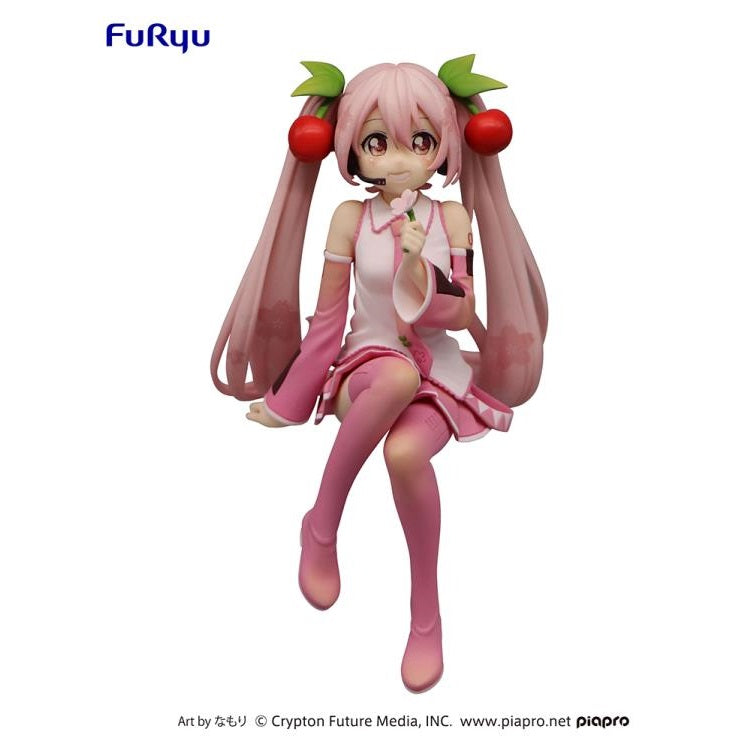 Vocaloid Sakura "Miku" 2022 Noodle Stopper Figure-FuRyu-Ace Cards & Collectibles