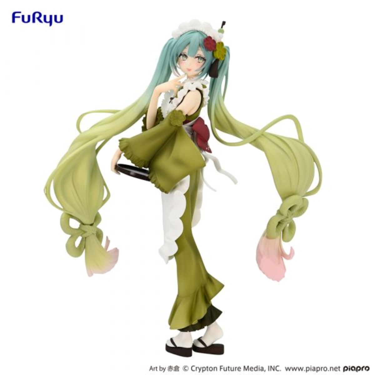Vocaloid Sweets Sweets "Hatsune Miku" -Matcha Green Tea Parfait- Figure-FuRyu-Ace Cards & Collectibles