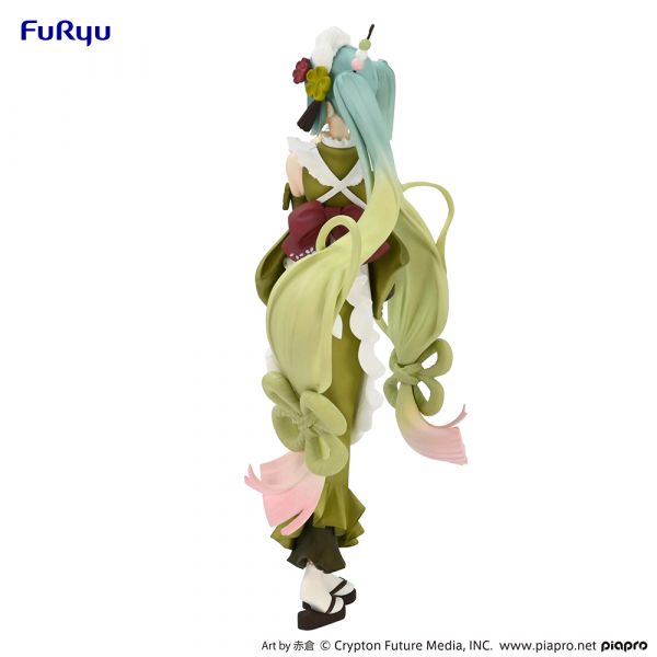 Vocaloid Sweets Sweets &quot;Hatsune Miku&quot; -Matcha Green Tea Parfait- Figure-FuRyu-Ace Cards &amp; Collectibles
