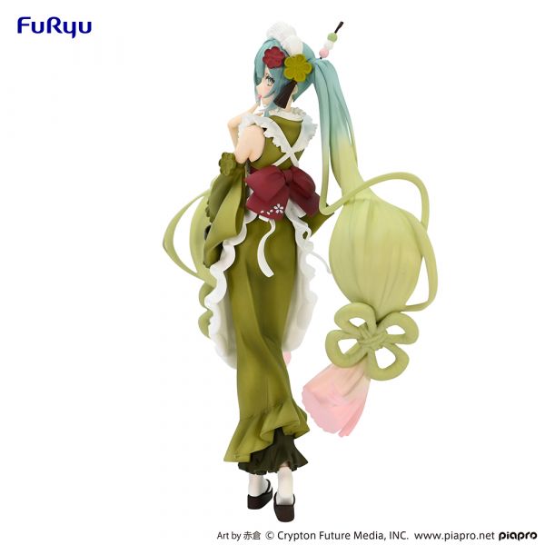Vocaloid Sweets Sweets &quot;Hatsune Miku&quot; -Matcha Green Tea Parfait- Figure-FuRyu-Ace Cards &amp; Collectibles
