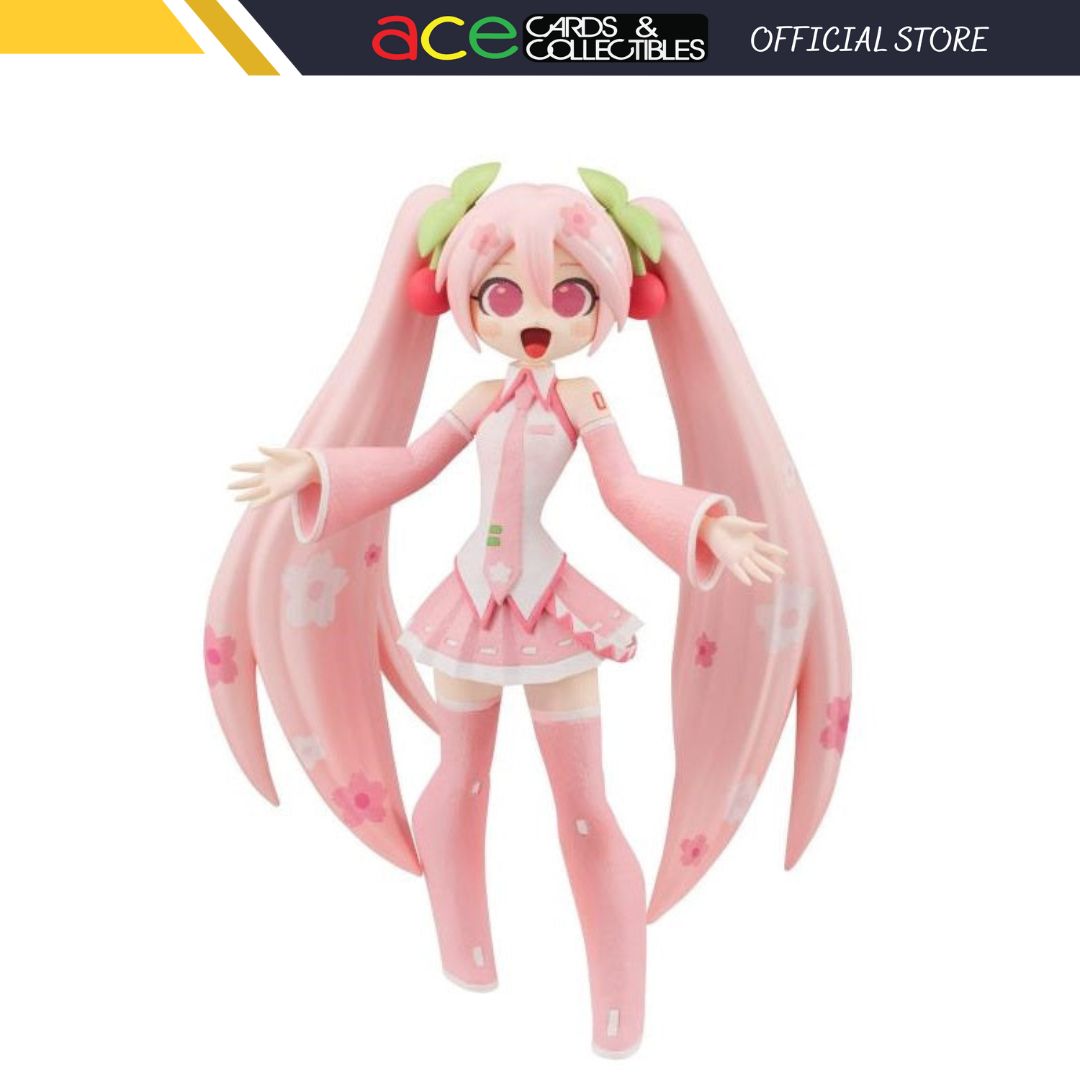 Vocaloid Tokyo: CartoonY "Hatsune Miku" (Sakura Ver.) Figure-FuRyu-Ace Cards & Collectibles