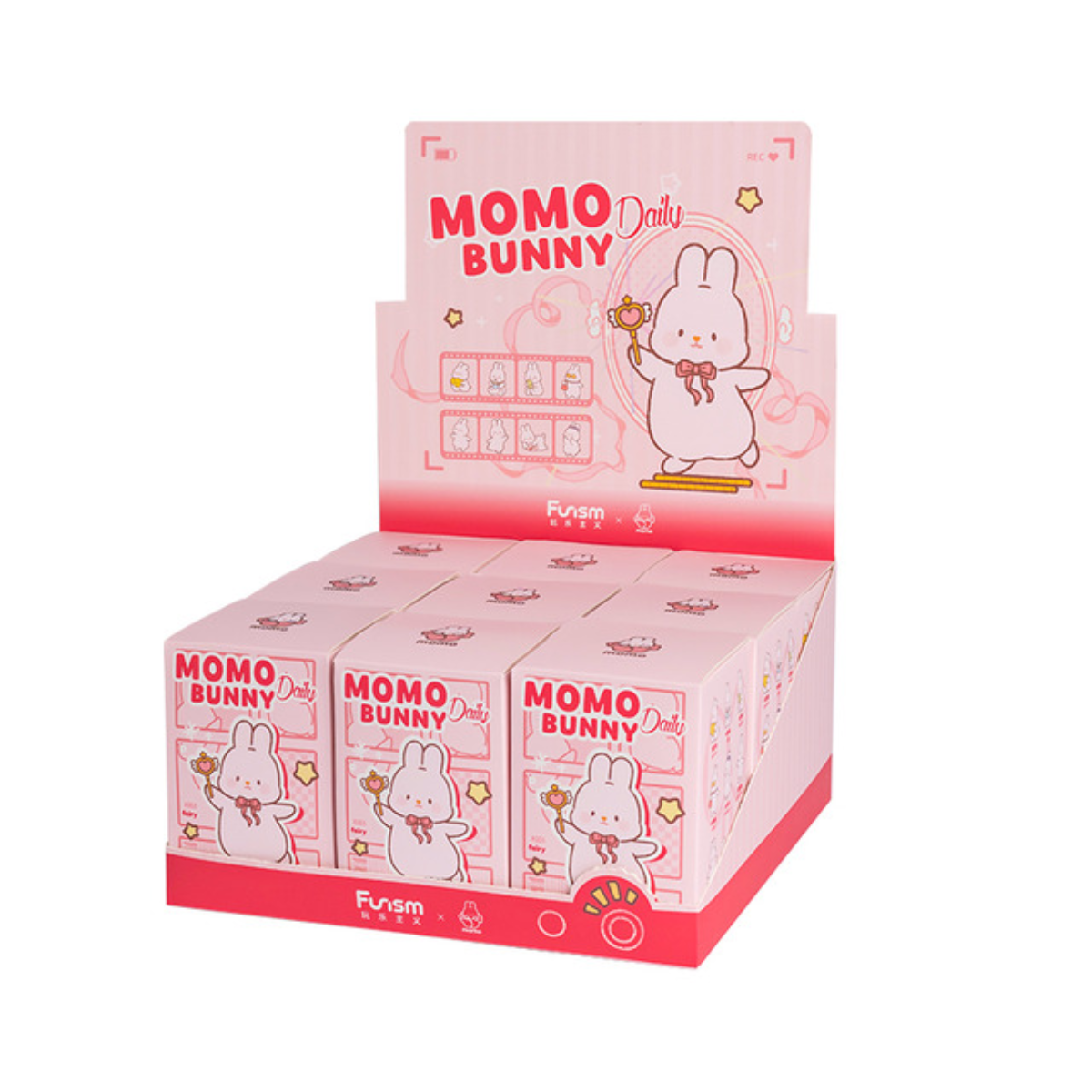 FUNISM Momoko Momo Bunny Daily Series-Display Box (9pcs)-Funism-Ace Cards &amp; Collectibles