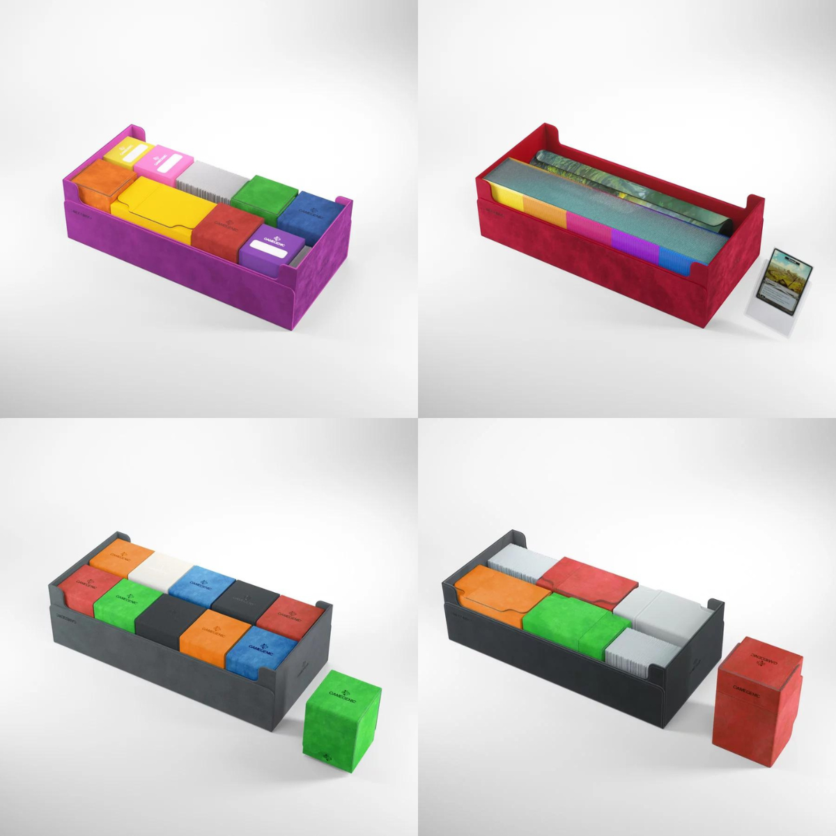 Gamegenic Card Storage Box "Dungeon 1100+ Convertible"-Midnight Gray-Gamegenic-Ace Cards & Collectibles