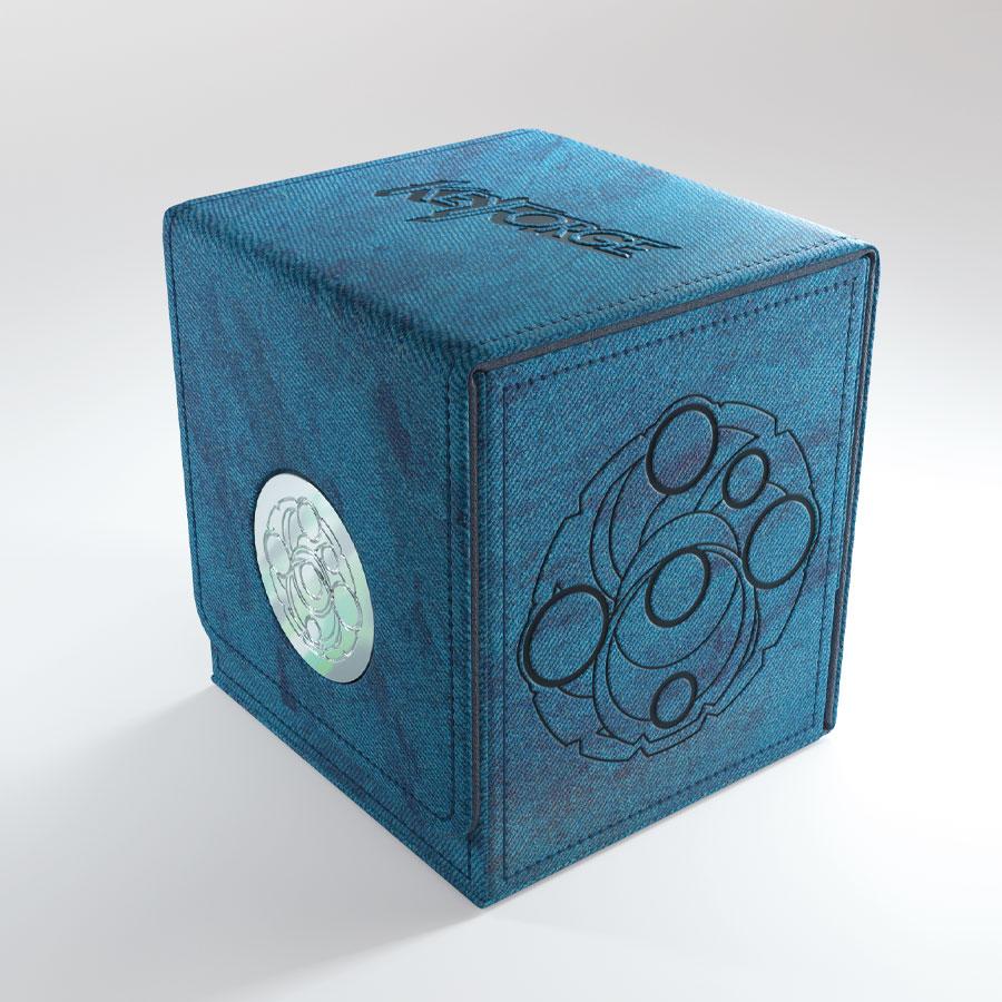 Gamegenic Deck Box &quot;KeyForge Vault Premium&quot;-Blue-Gamegenic-Ace Cards &amp; Collectibles