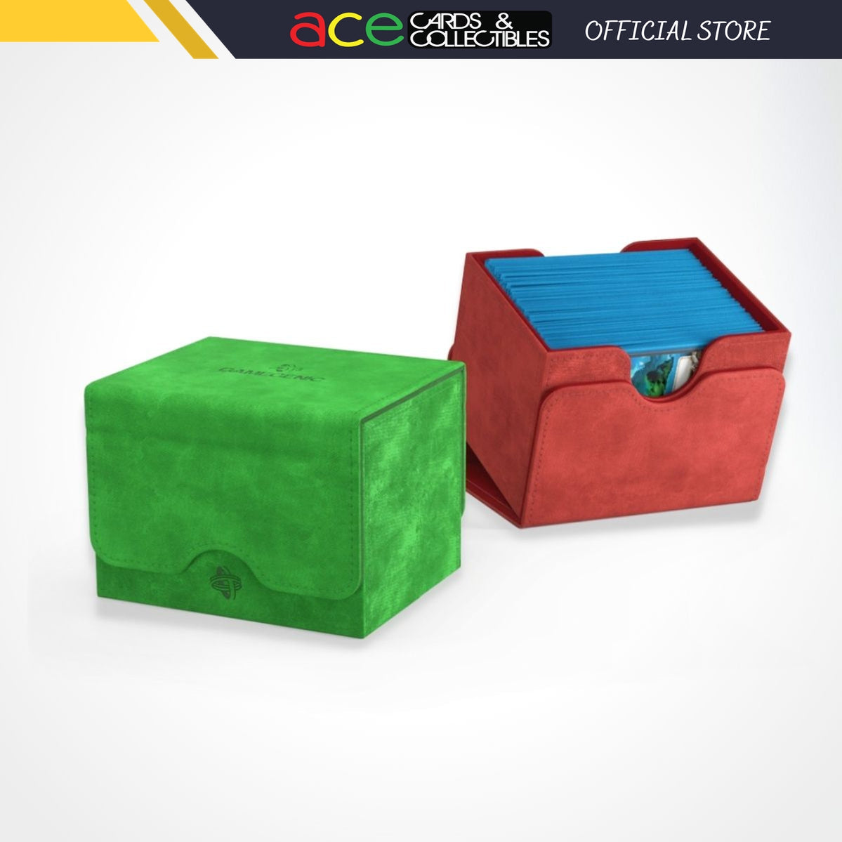 Gamegenic Deck Box "Sidekick 100+ XL Convertible"-Black/Orange-Gamegenic-Ace Cards & Collectibles