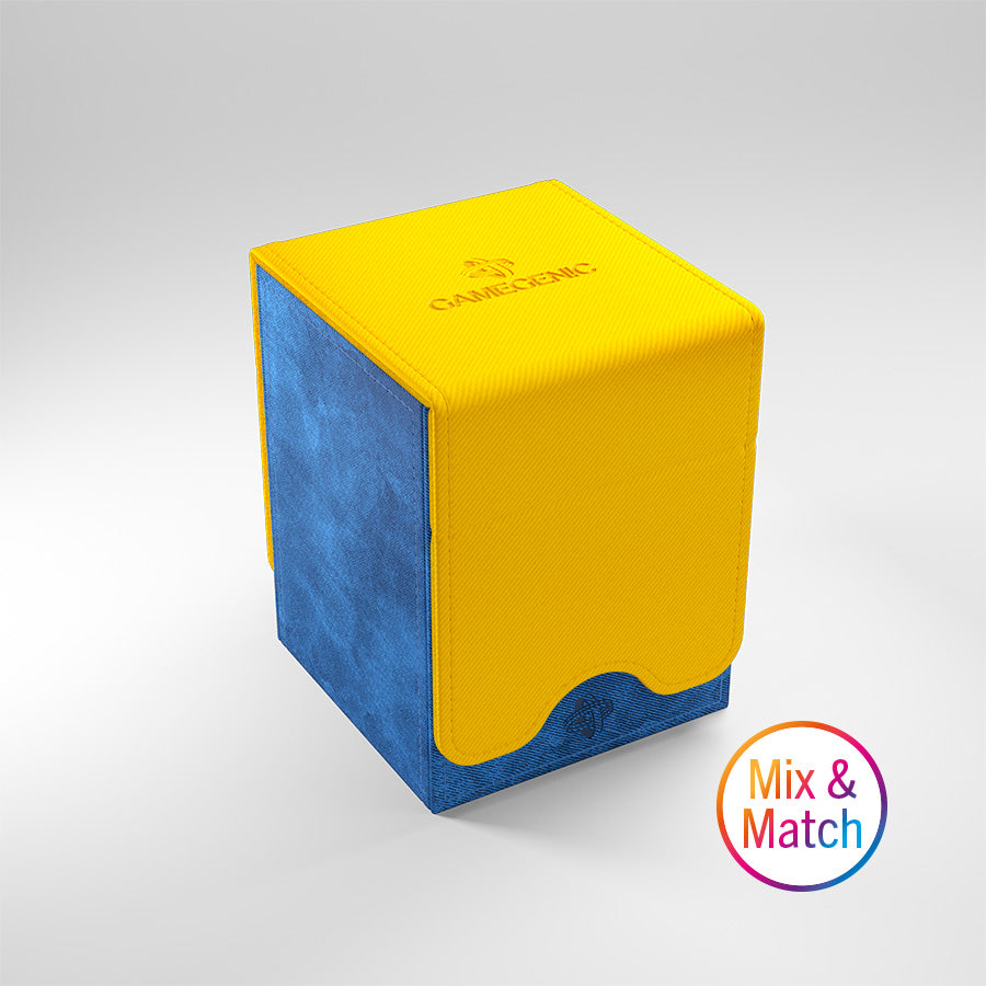 Gamegenic Deck Box "Squire 100+ XL Convertible"-Black/Orange-Gamegenic-Ace Cards & Collectibles