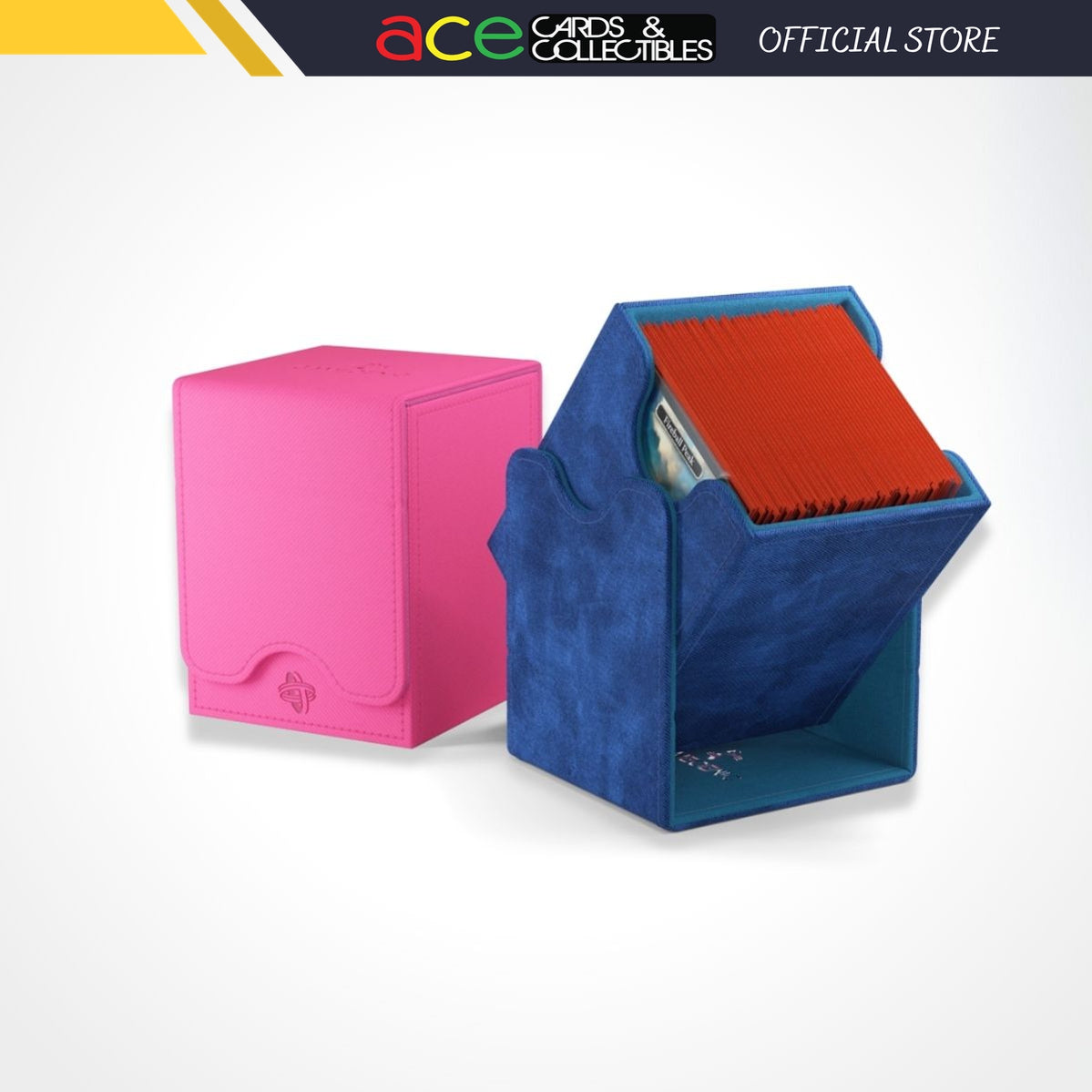 Gamegenic Deck Box "Squire 100+ XL Convertible"-Black/Orange-Gamegenic-Ace Cards & Collectibles