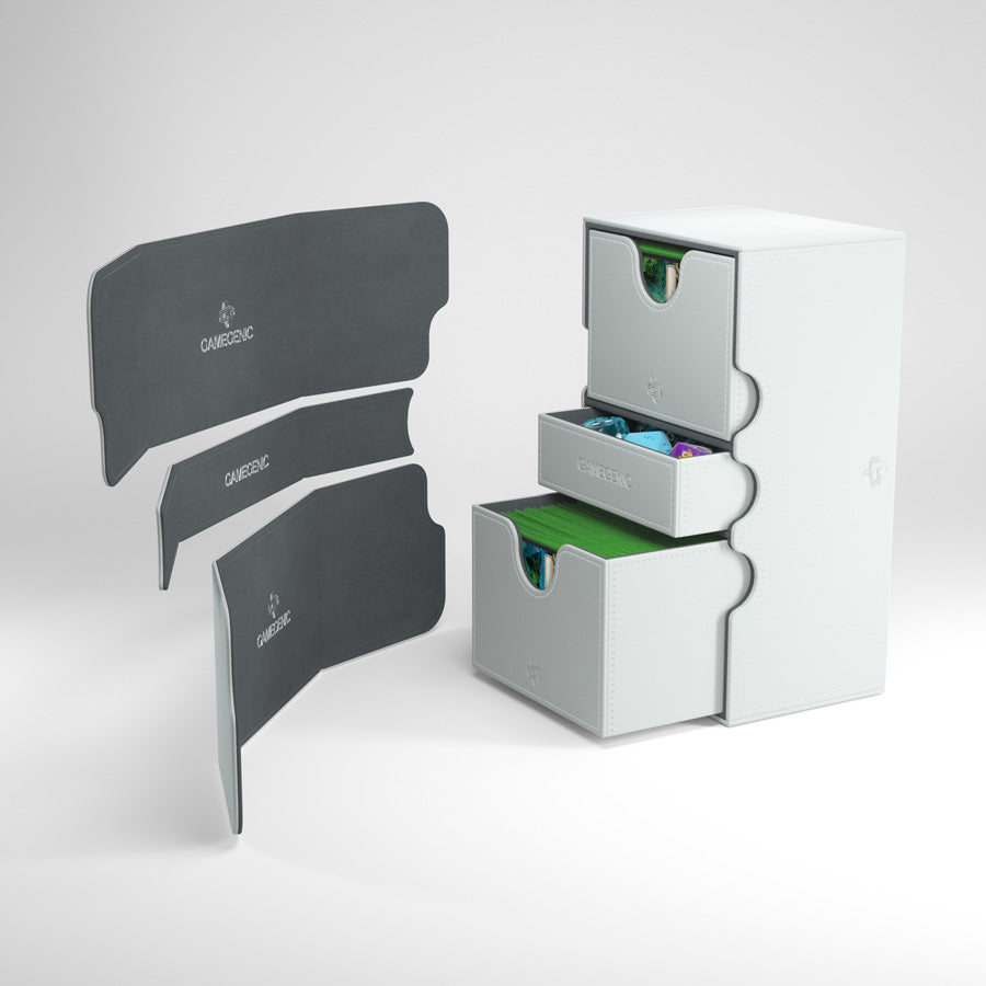 Gamegenic Deck Box "Stronghold 200+ Convertible"-Black-Gamegenic-Ace Cards & Collectibles