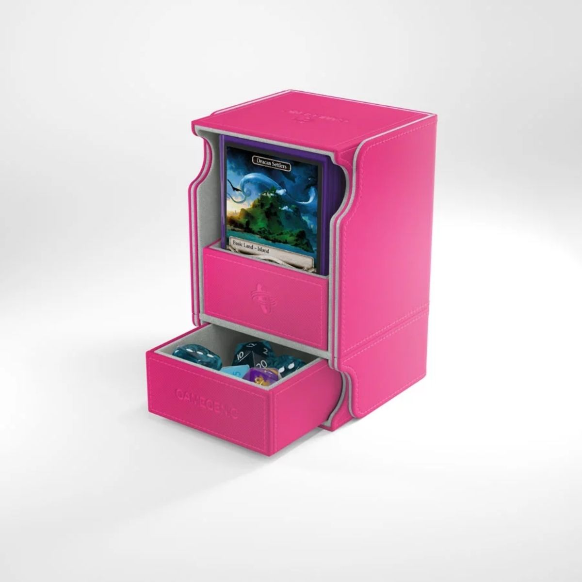 Gamegenic Deck Box &quot;Watchtower 100+ Convertible&quot;-Pink-Gamegenic-Ace Cards &amp; Collectibles