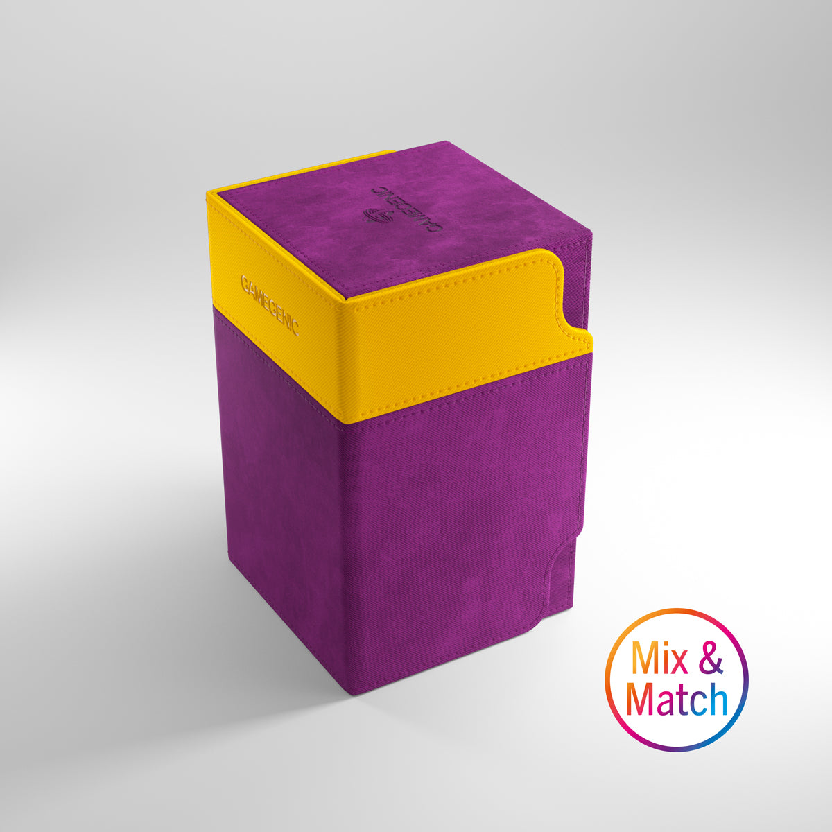 Gamegenic Deck Box "Watchtower 100+ XL Convertible"-Black/Orange-Gamegenic-Ace Cards & Collectibles