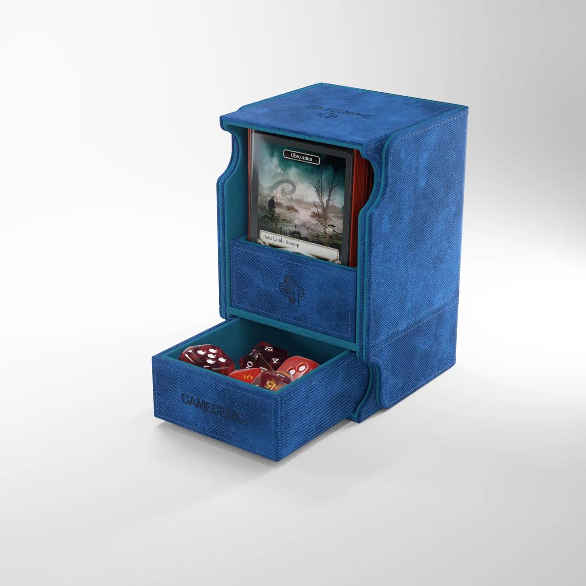 Gamegenic Deck Box &quot;Watchtower 100+ XL Convertible&quot;-Blue-Gamegenic-Ace Cards &amp; Collectibles