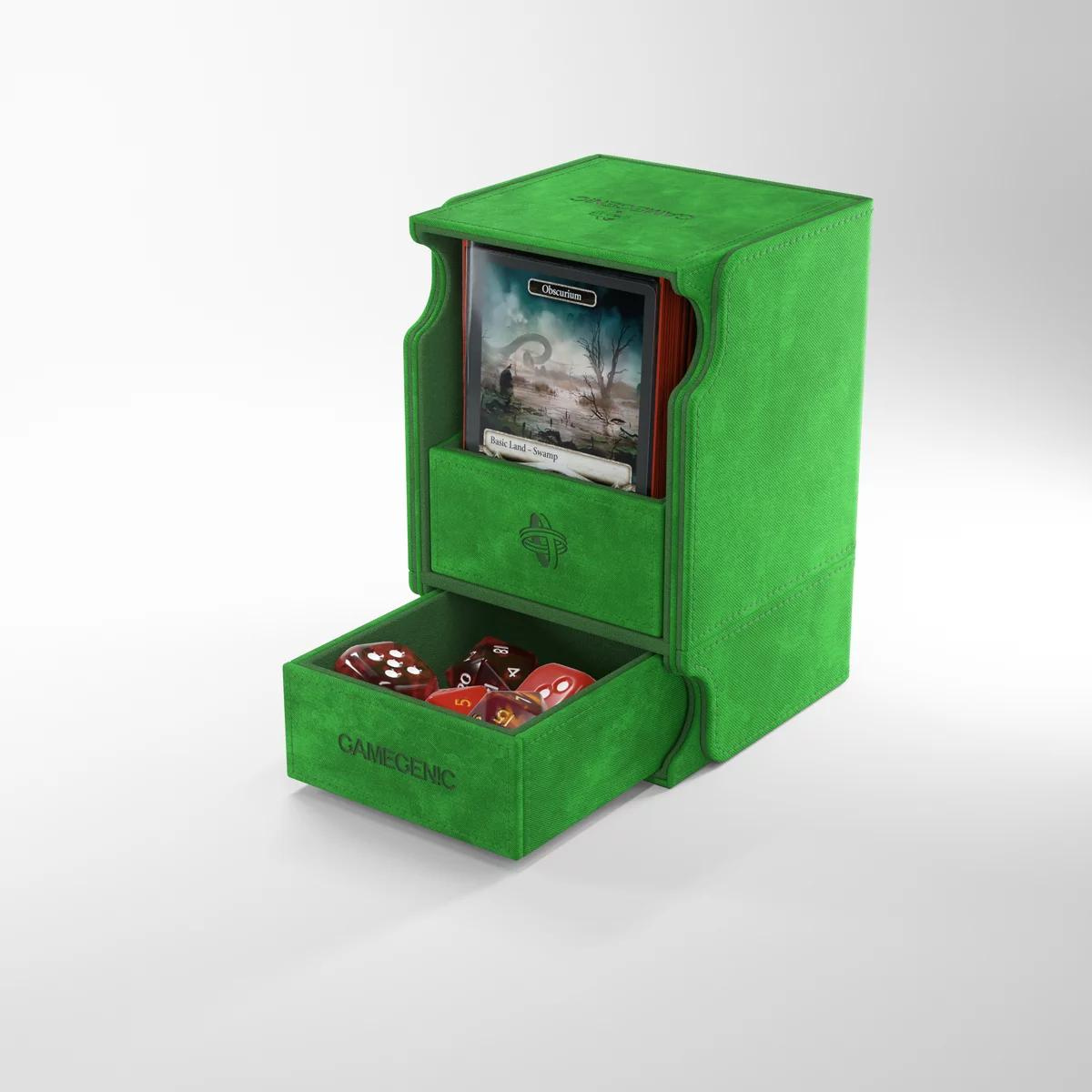 Gamegenic Deck Box &quot;Watchtower 100+ XL Convertible&quot;-Green-Gamegenic-Ace Cards &amp; Collectibles
