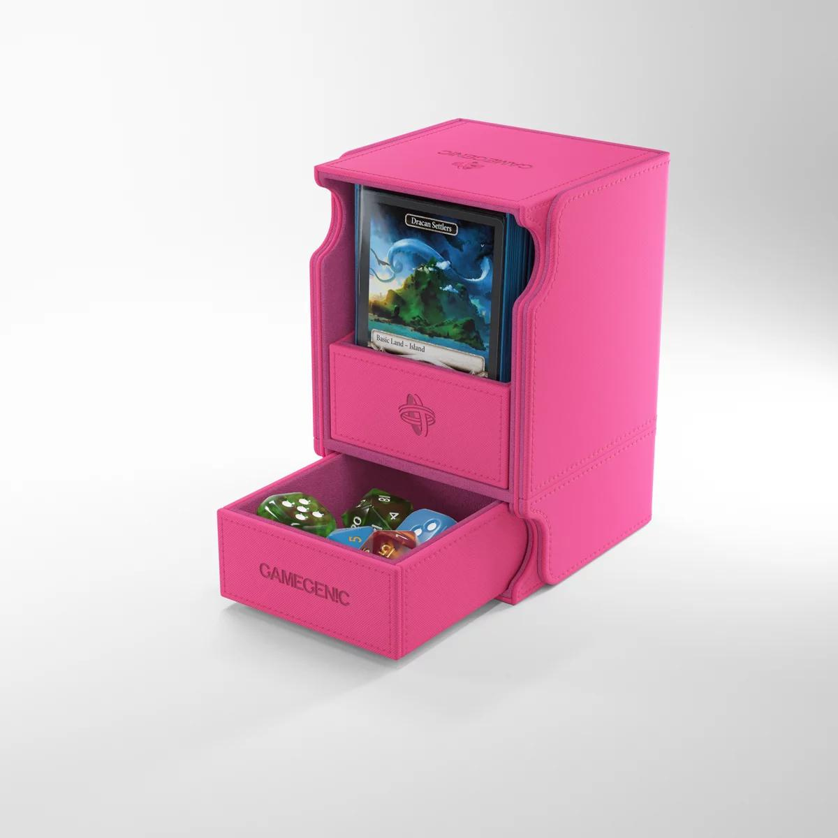 Gamegenic Deck Box &quot;Watchtower 100+ XL Convertible&quot;-Pink-Gamegenic-Ace Cards &amp; Collectibles