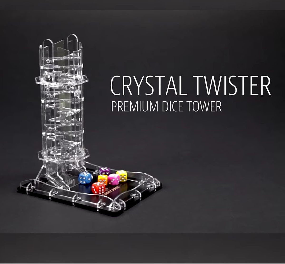Gamegenic Dice Roller "Crystal Twister"-Gamegenic-Ace Cards & Collectibles