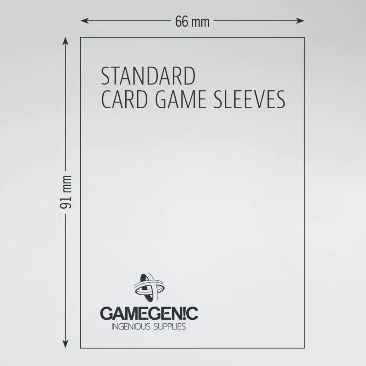 Gamegenic Sleeve Standard Card Game “Value Pack 200 ~ Prime Sleeve”-Gamegenic-Ace Cards &amp; Collectibles