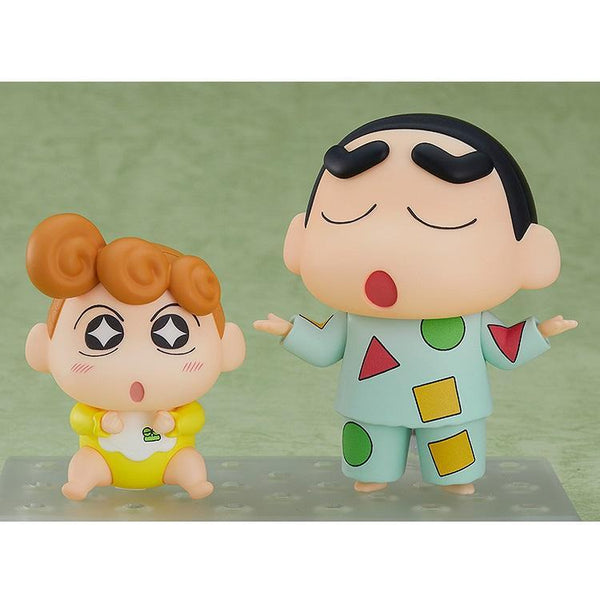 Crayon Shin-chan Nendoroid "Shinnosuke Nohara" (Pajama Ver. & Himawari)-Good Smile Company-Ace Cards & Collectibles