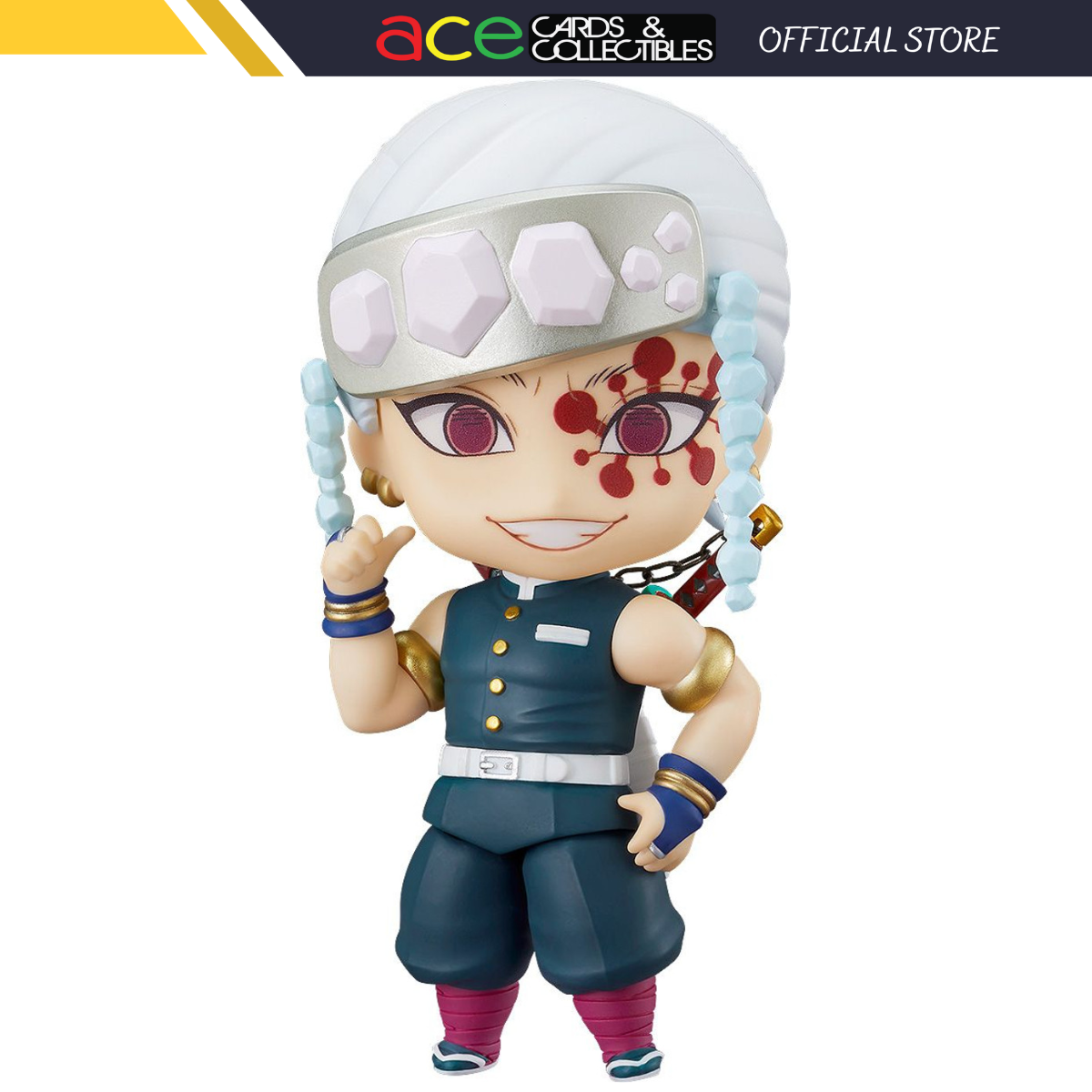 Demon Slayer: Kimetsu no Yaiba Nendoroid [1830] "Tengen Uzui"-Good Smile Company-Ace Cards & Collectibles