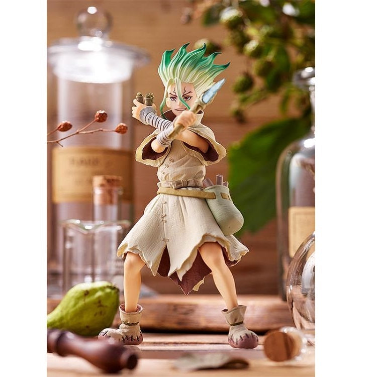 Dr Stone Pop Up Parade Figure "Senku Ishigami" (Re-run)-Good Smile Company-Ace Cards & Collectibles