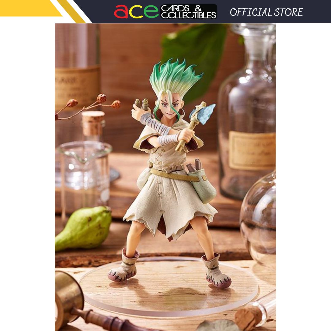 Dr Stone Pop Up Parade Figure "Senku Ishigami" (Re-run)-Good Smile Company-Ace Cards & Collectibles
