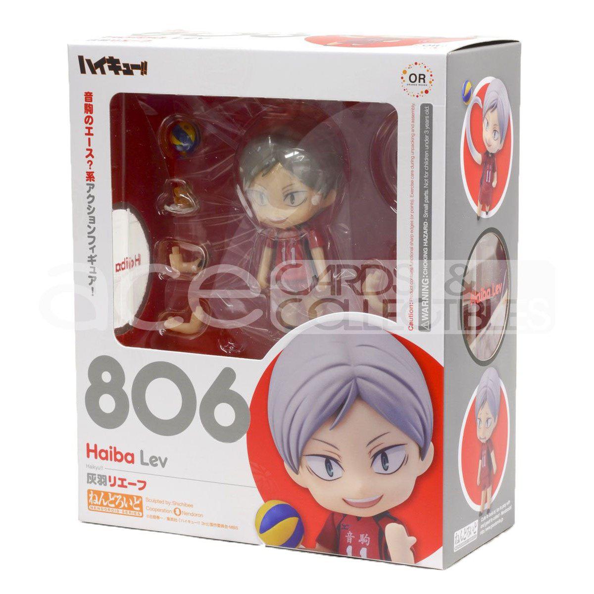 Haikyu!! Nendoroid [806] &quot;Lev Haiba&quot;-Good Smile Company-Ace Cards &amp; Collectibles