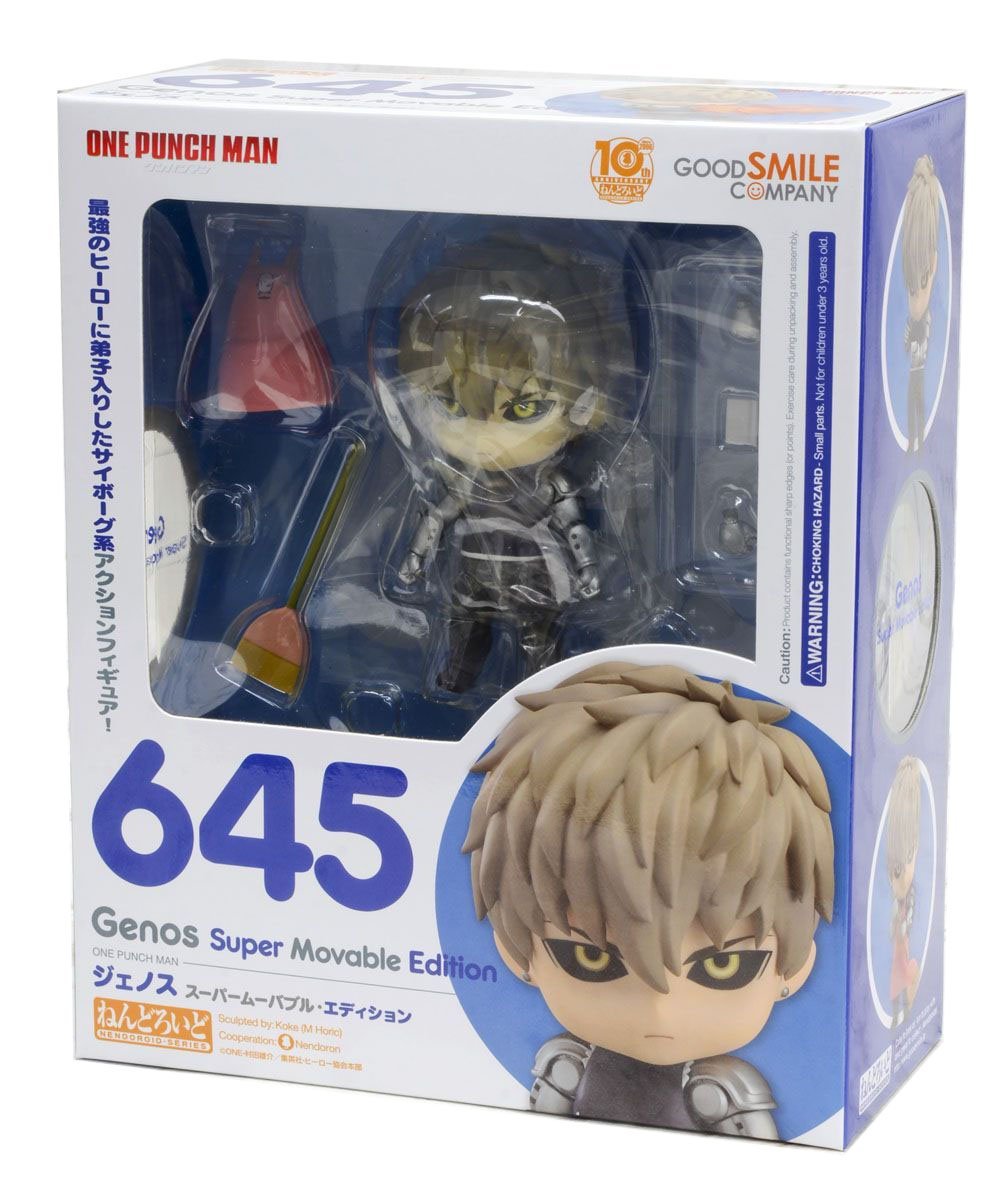 One Punch Man Nendoroid [645] &quot;Genos&quot;: Super Movable Edition-Good Smile Company-Ace Cards &amp; Collectibles