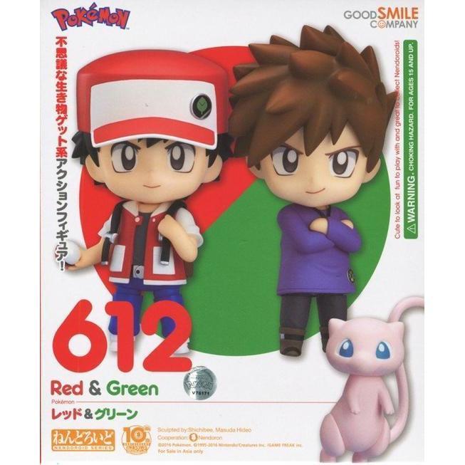 Pokemon Nendoroid Trainer [612] &quot;Red &amp; Green&quot;-Good Smile Company-Ace Cards &amp; Collectibles