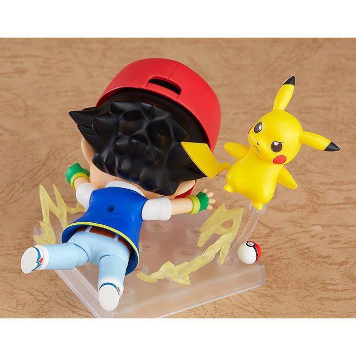 PokémonNendoroid [800] &quot;Ash &amp; Pikachu&quot;-Good Smile Company-Ace Cards &amp; Collectibles