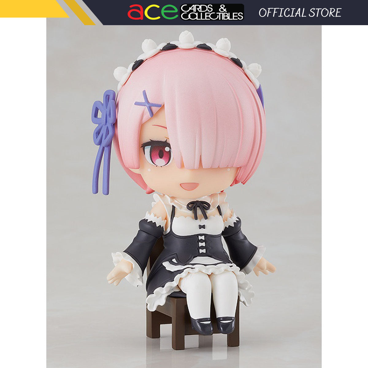 Re:Zero -Starting Life in Another World- Nendoroid Swacchao! &quot;Ram&quot;-Good Smile Company-Ace Cards &amp; Collectibles