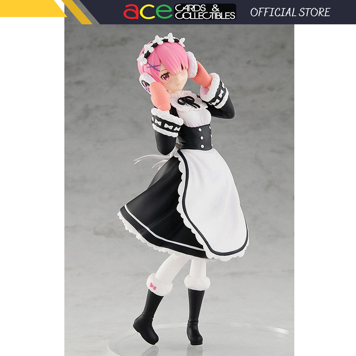 Re:Zero -Starting Life in Another World- Pop Up Parade &quot;Ram&quot; (Ice Season Ver.) (Re-Run)-Good Smile Company-Ace Cards &amp; Collectibles