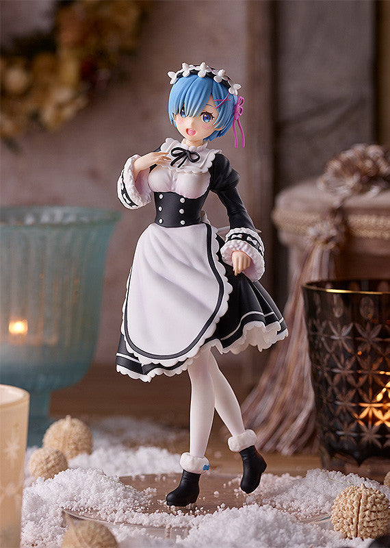 Re:Zero -Starting Life in Another World- Pop Up Parade &quot;Rem&quot; (Ice Season Ver.) (Re-Run)-Good Smile Company-Ace Cards &amp; Collectibles