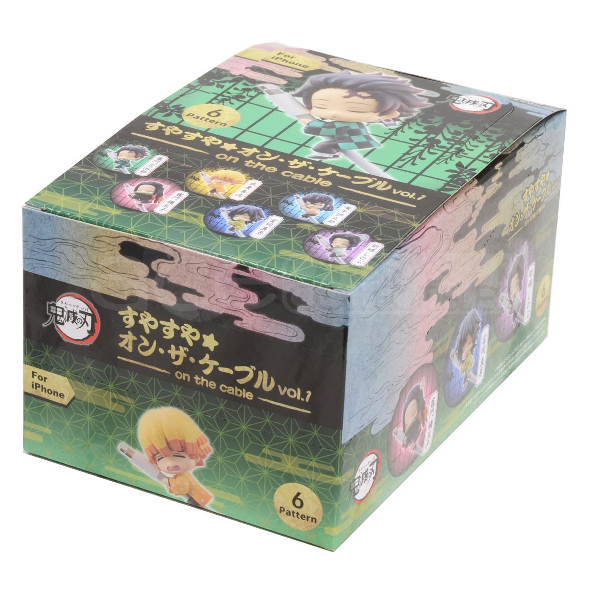 Demon Slayer: Kimetsu no Yaiba Sleep on the Cable Vol.1-Whole Box (Complete Set of 6)-Gray Parker Service-Ace Cards &amp; Collectibles