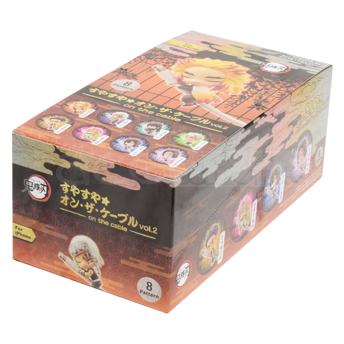Demon Slayer: Kimetsu no Yaiba Sleep on the Cable Vol.2-Whole Box (Complete Set of 8)-Gray Parker Service-Ace Cards &amp; Collectibles